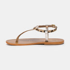 Les Bagatelles - Jersey Toe-Post Sandals