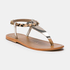 Les Bagatelles - Jersey Toe-Post Sandals