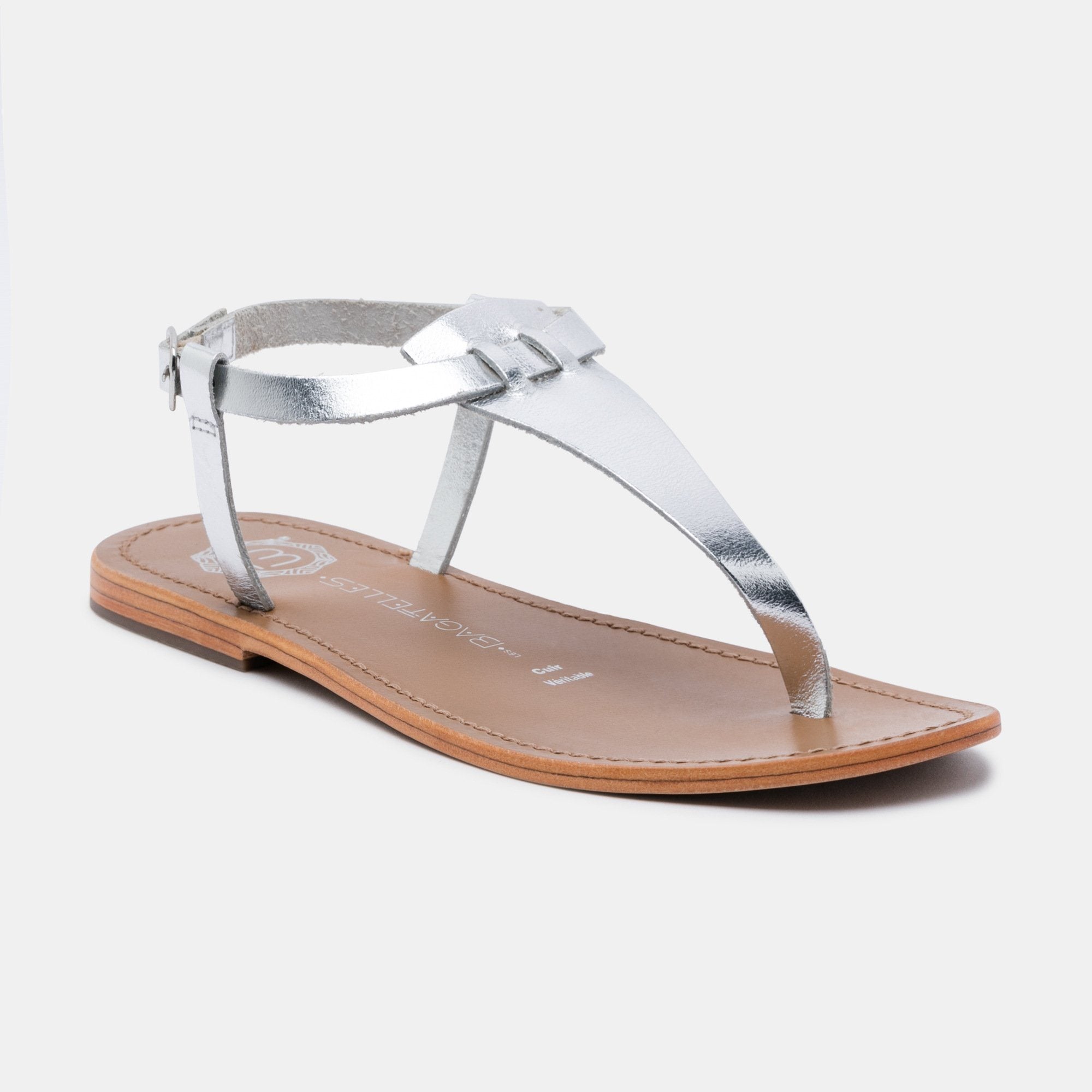Les Bagatelles - Jersey Toe-Post Sandals