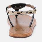 Les Bagatelles - Jersey Toe-Post Sandals