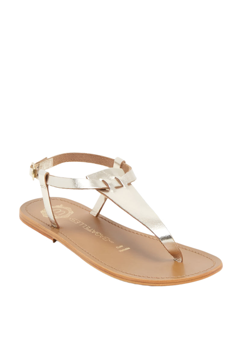 Les Bagatelles - Jersey Toe-Post Sandals