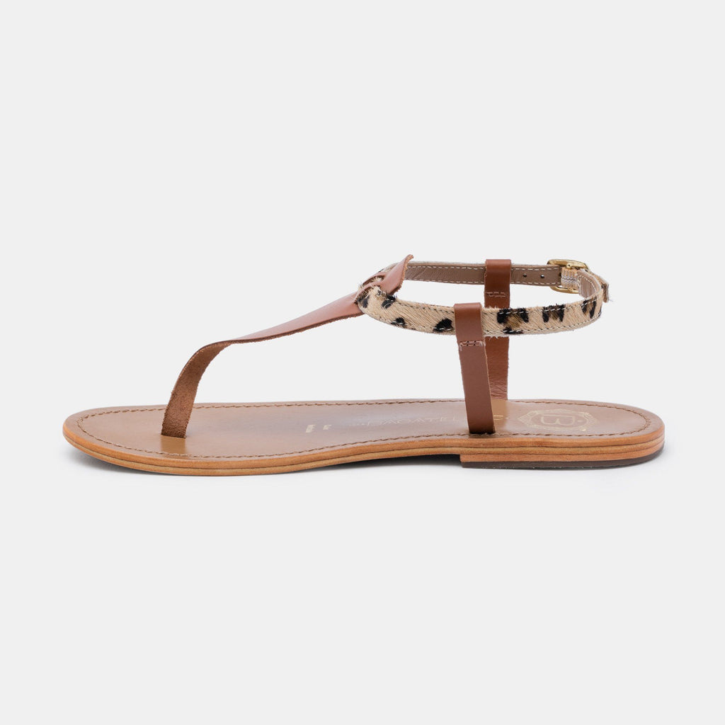 Les Bagatelles - Jersey Toe-Post Sandals