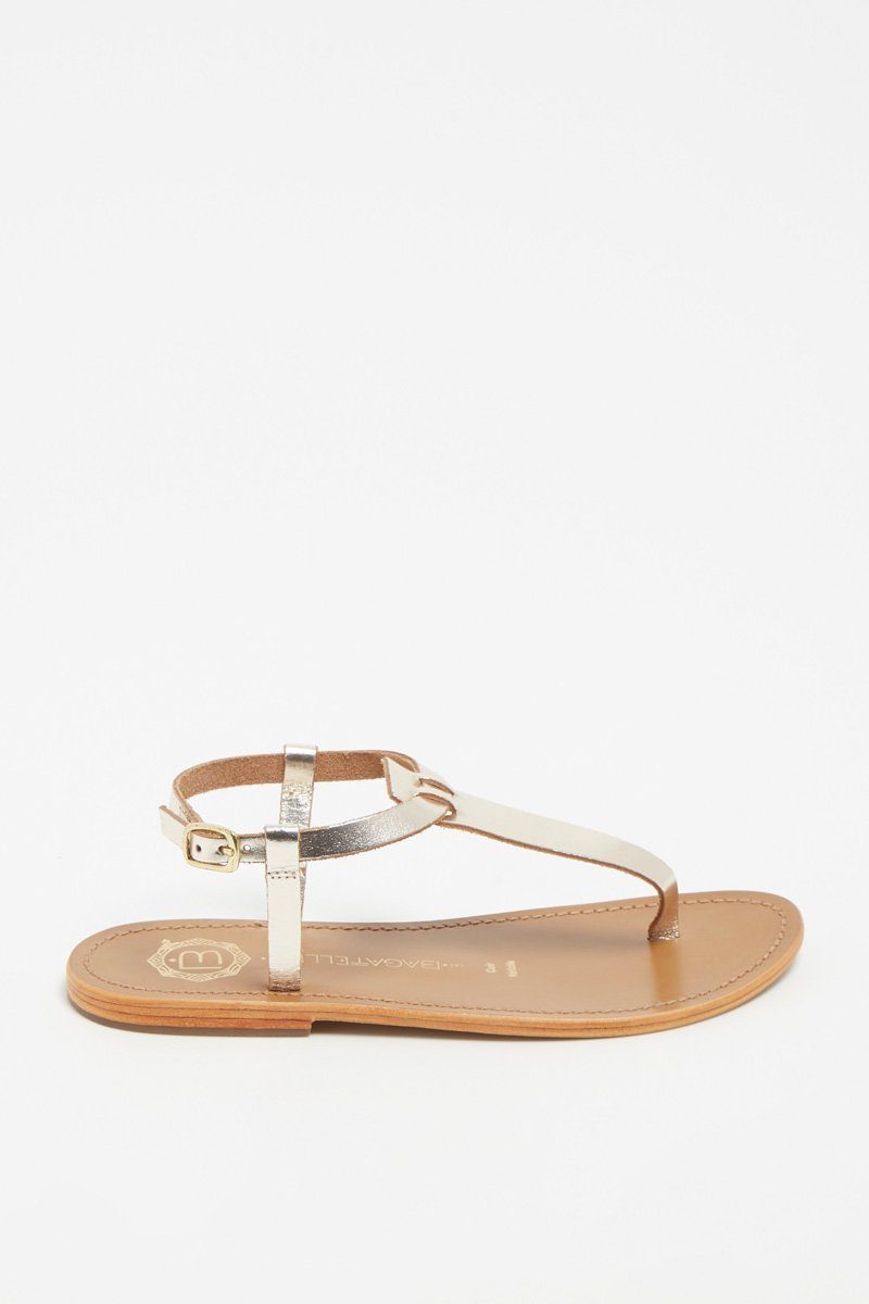 Les Bagatelles - Jersey Toe-Post Sandals