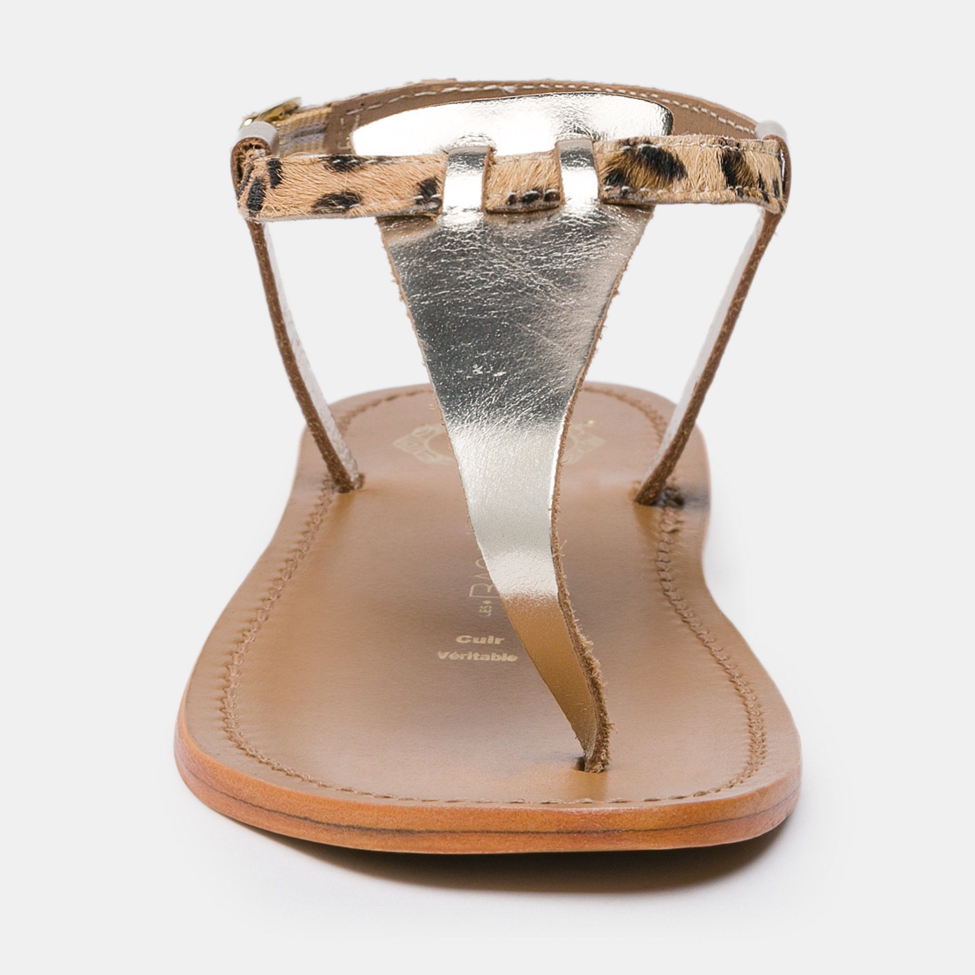 Les Bagatelles - Jersey Toe-Post Sandals