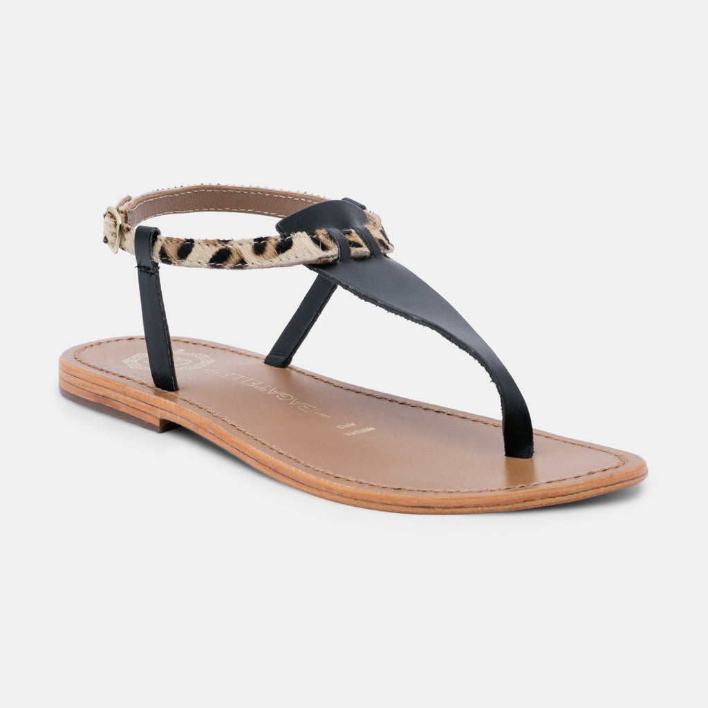 Les Bagatelles - Jersey Toe-Post Sandals