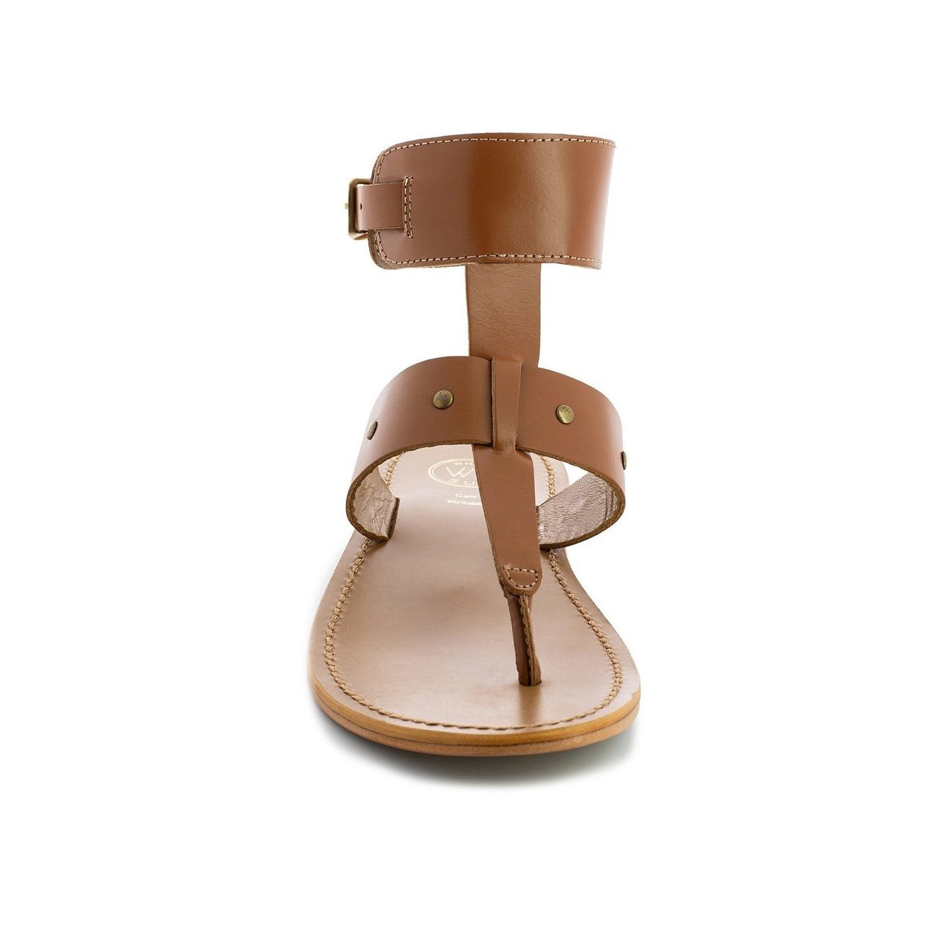 White Sun - Sandales Leanira - Marron Buff - Marron