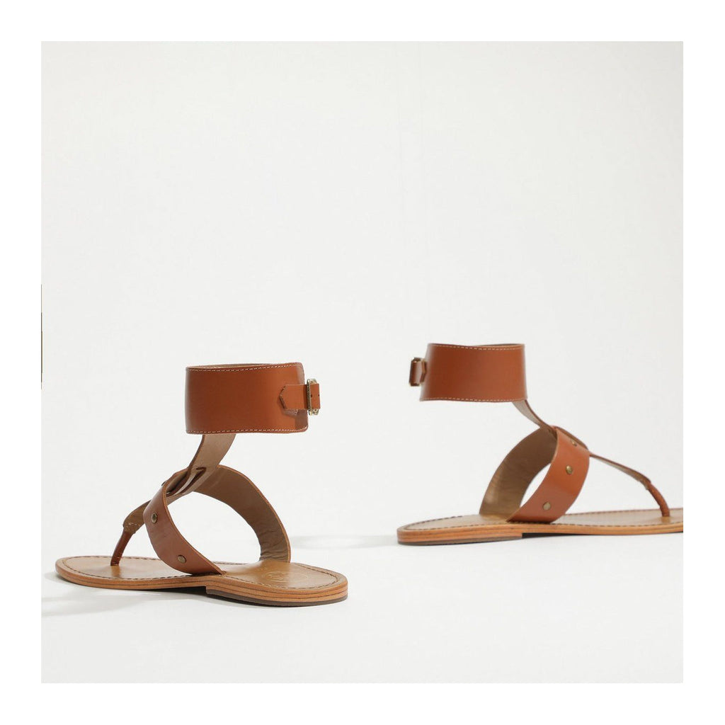 White Sun - Sandales Leanira - Marron Buff - Marron