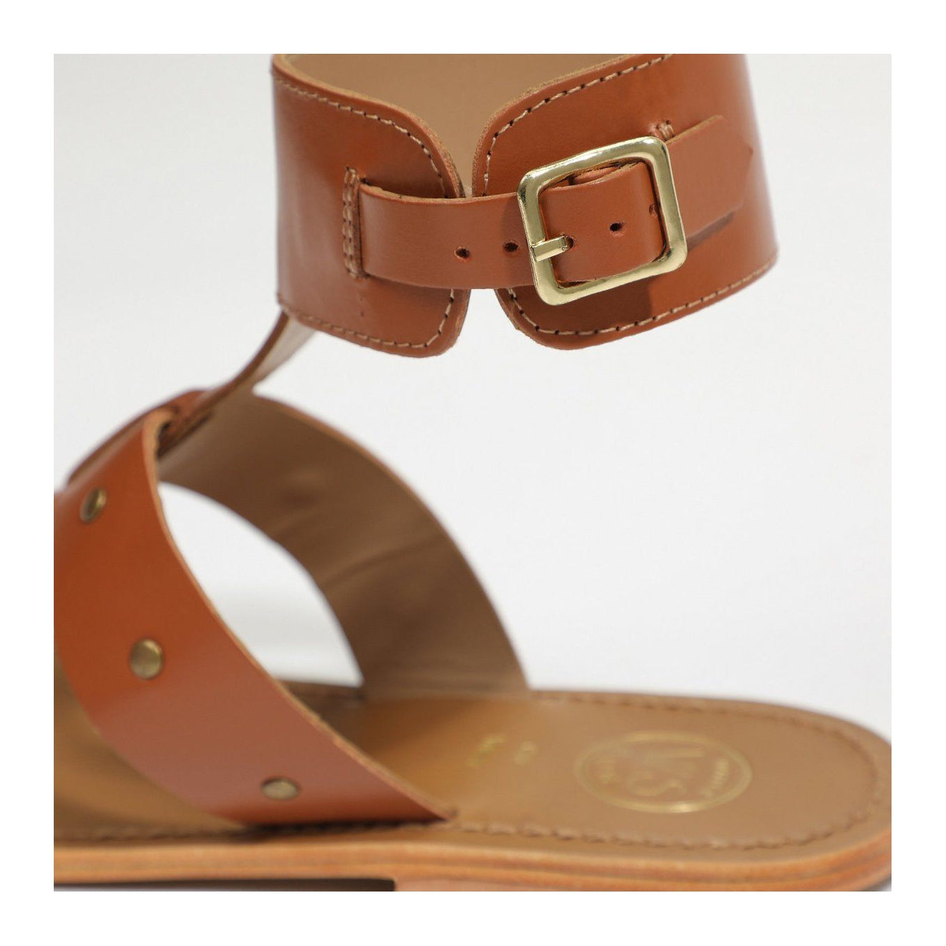 White Sun - Sandales Leanira - Marron Buff - Marron