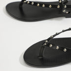 White Sun - Melona Sandals - Black Buff - Black