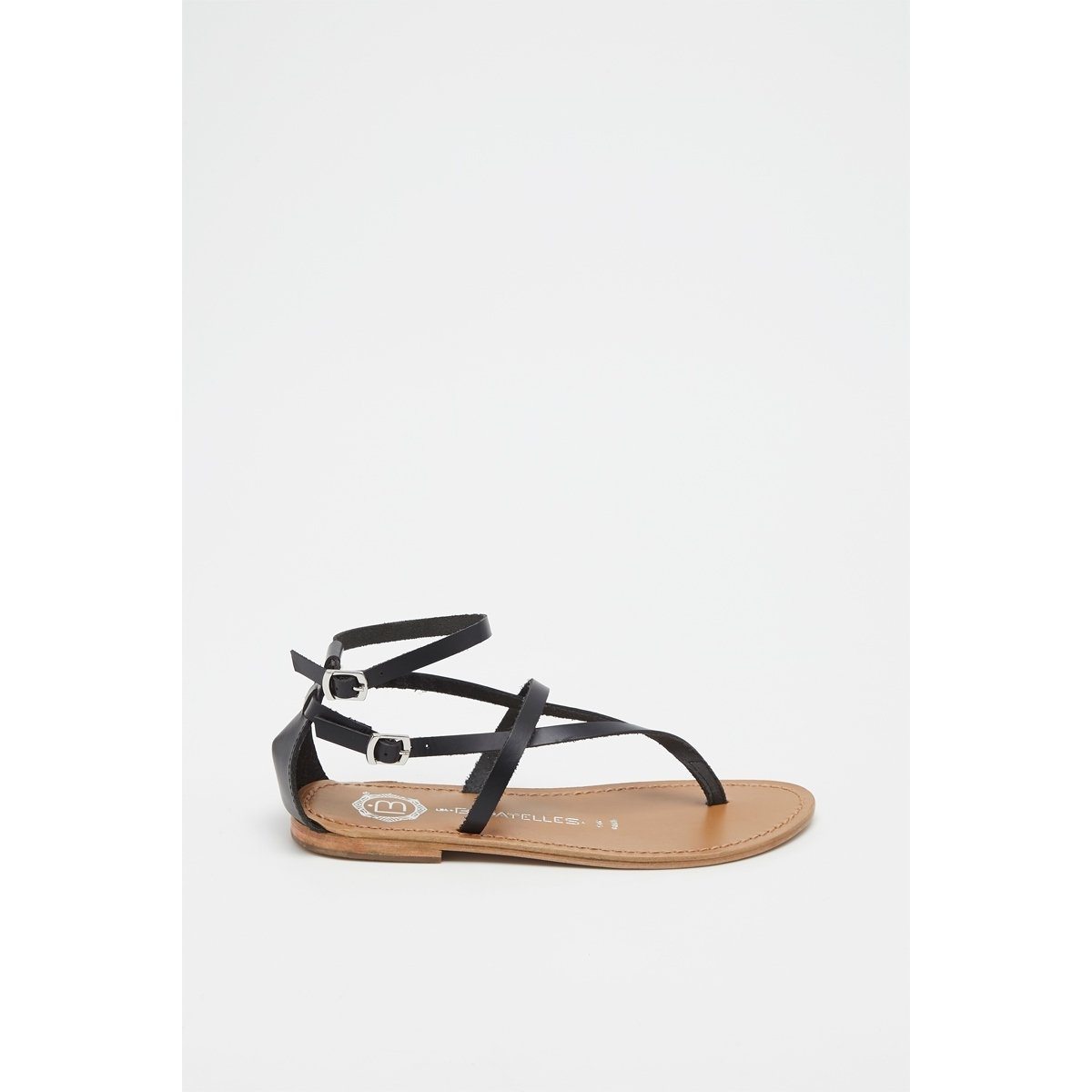 Les Bagatelles - Sandales Entre-Doigts Mosholu - Black