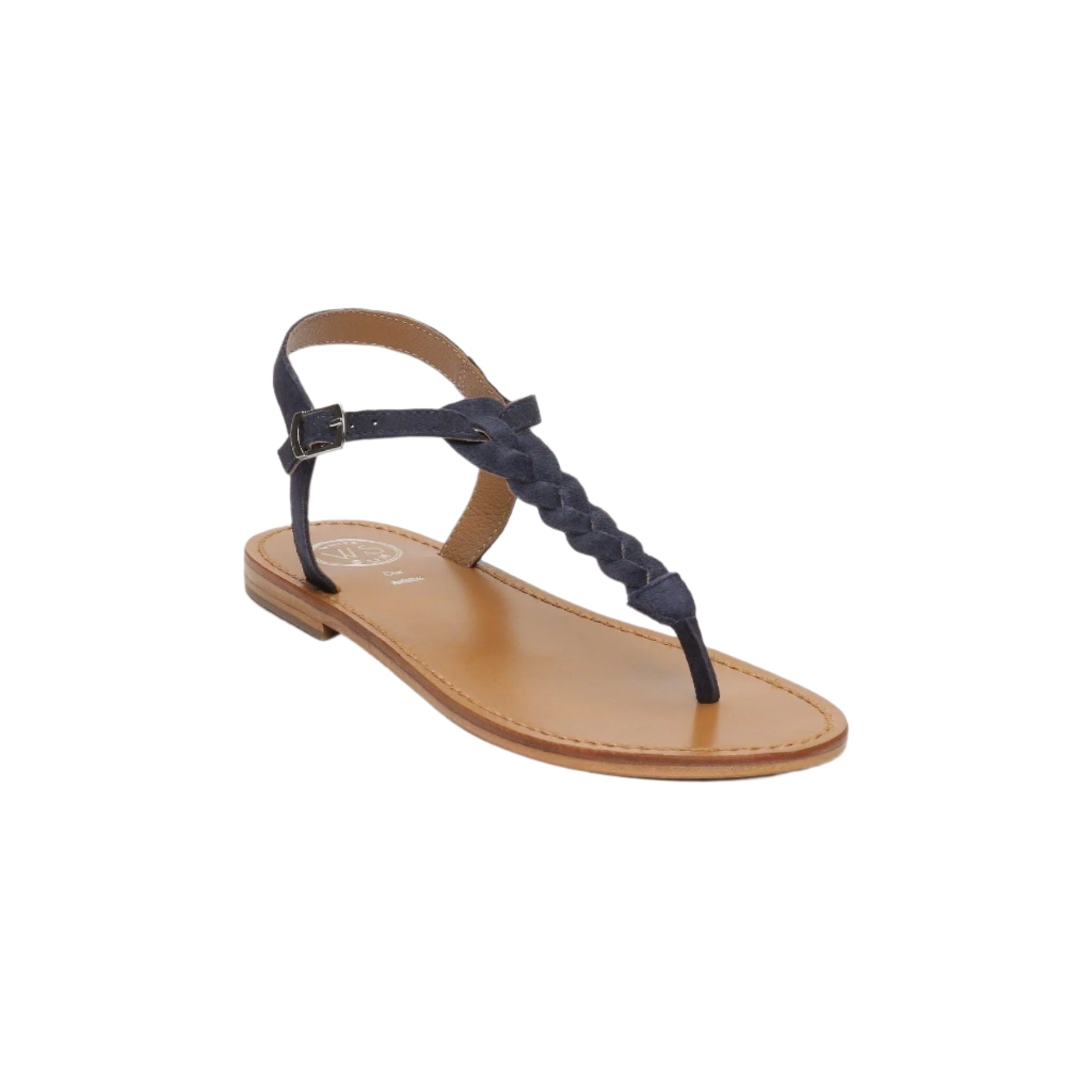 White Sun - Sandalias Natal - Ante de cabra azul marino - Azul marino