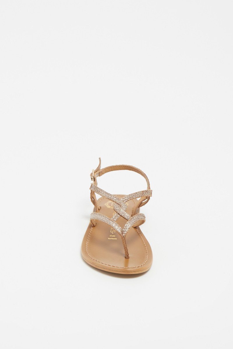 Les Bagatelles - Salvia Toe Strap Sandals