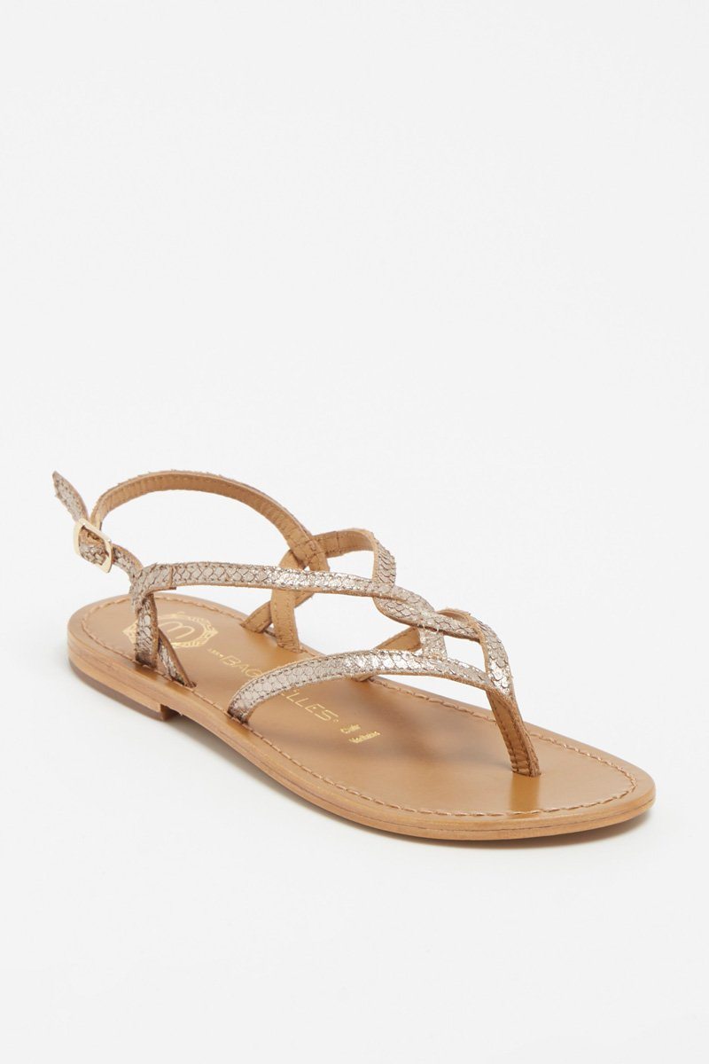 Les Bagatelles - Salvia Toe Strap Sandals