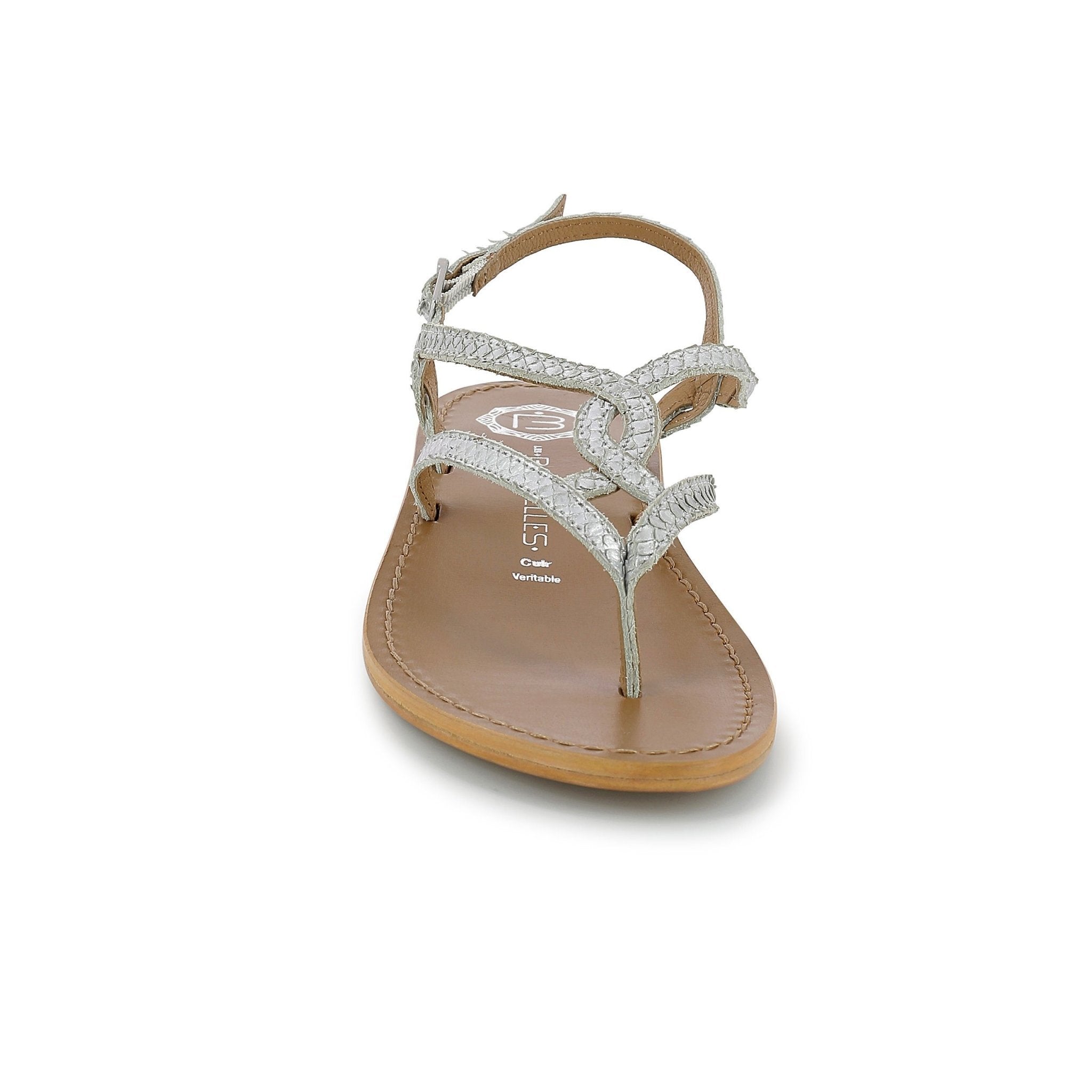 Les Bagatelles - Salvia Toe Strap Sandals