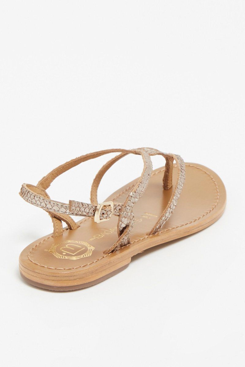 Les Bagatelles - Salvia Toe Strap Sandals