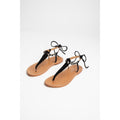 Les Bagatelles - Sandales Smith - Black Et Silver