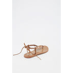 Les Bagatelles - Sandales Smith - Gold Et Camel
