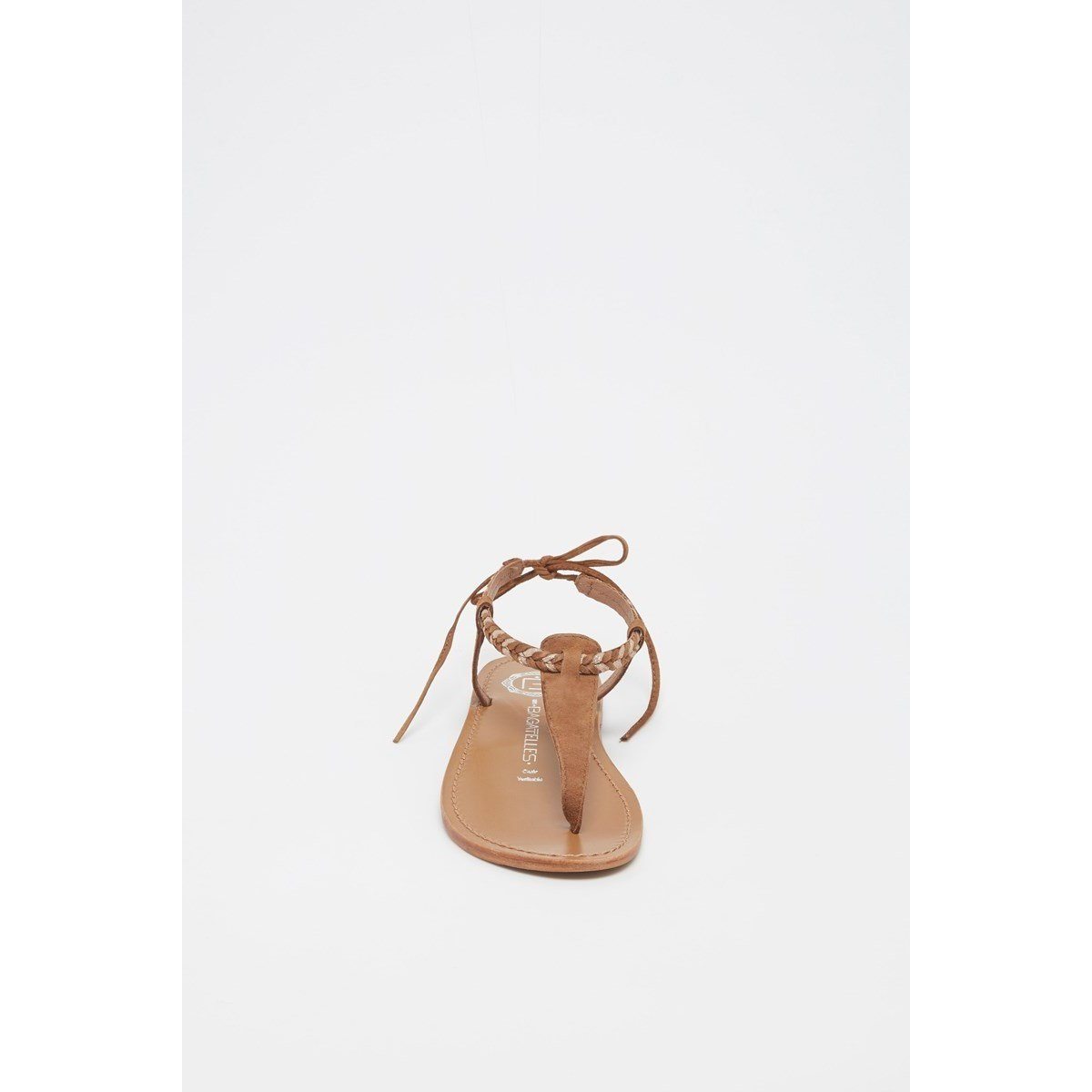 Les Bagatelles - Sandales Smith - Gold Et Camel