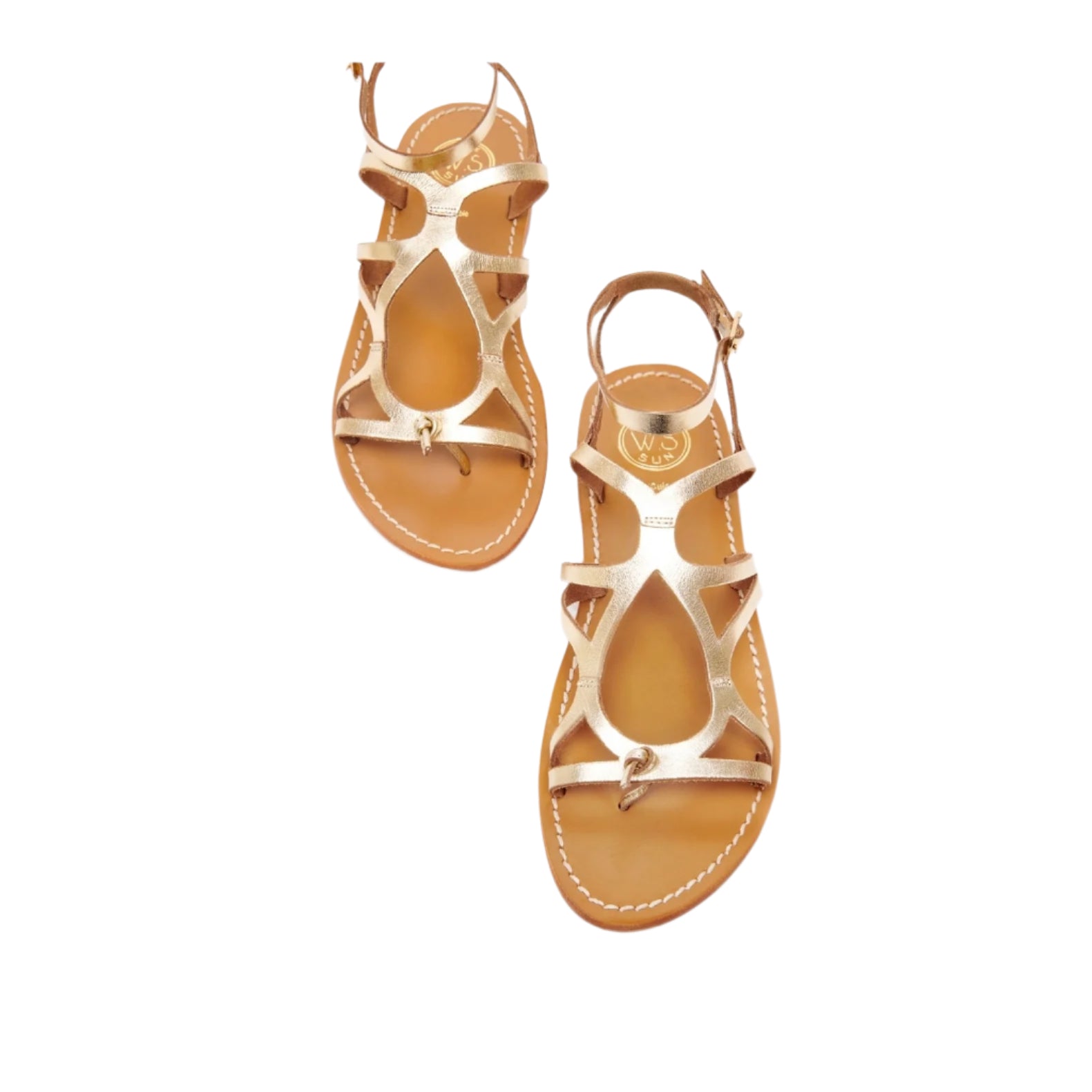 White Sun - Sandales SobralDark Gold
