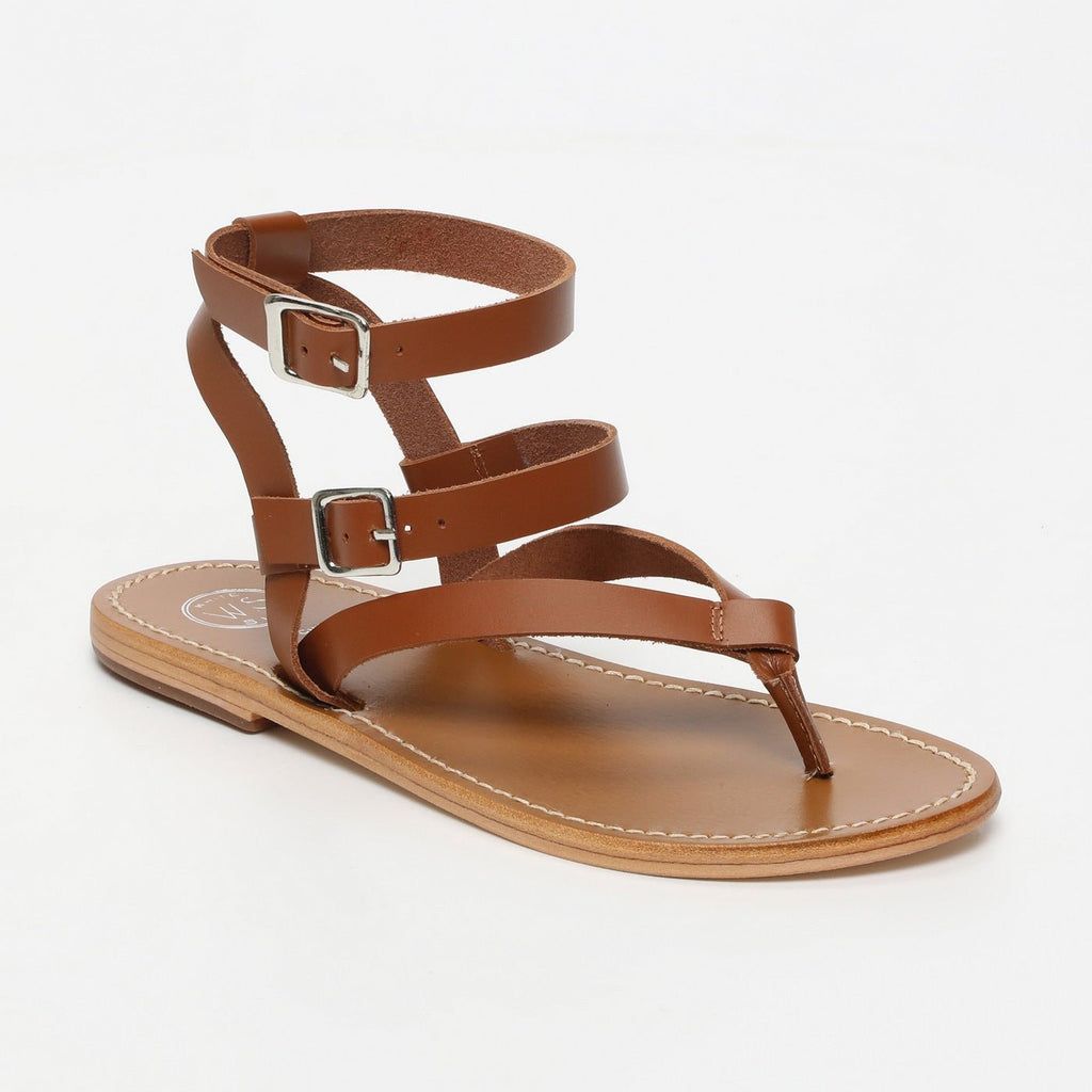White Sun - Sandalias Thea - Camel Buff - Camel