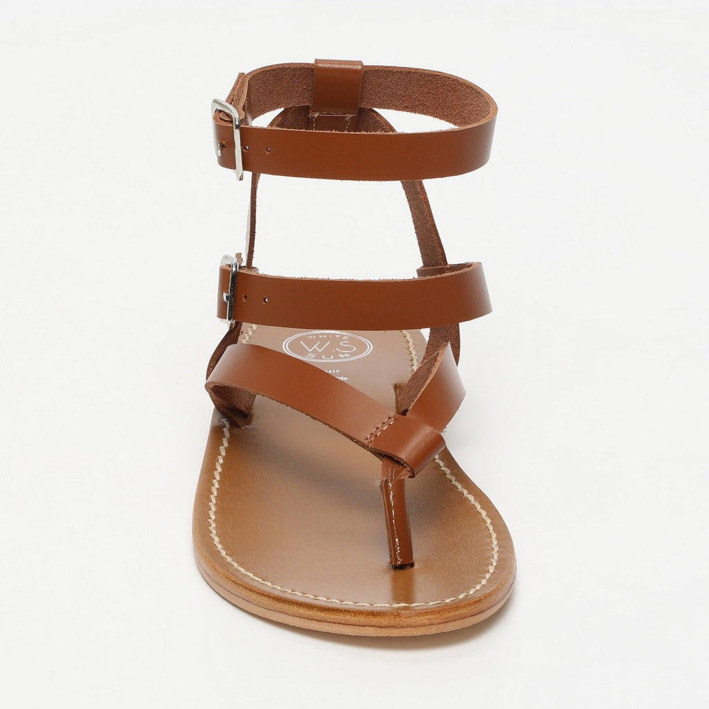 White Sun - Sandalias Thea - Camel Buff - Camel