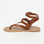 White Sun - Sandalias Thea - Camel Buff - Camel