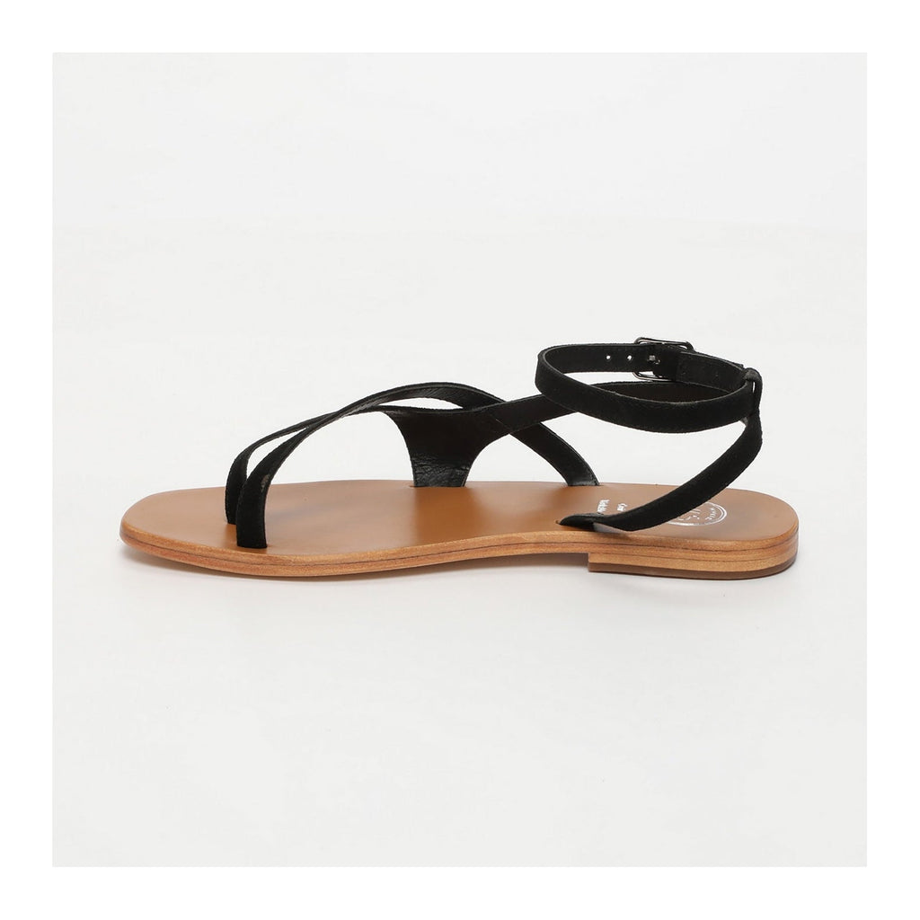 White Sun - Sandales Entre-Doigts Tinley - Noir - Femme