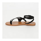 White Sun - Sandales Entre-Doigts Tinley - Noir - Femme