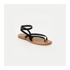 White Sun - Sandales Entre-Doigts Tinley - Noir - Femme