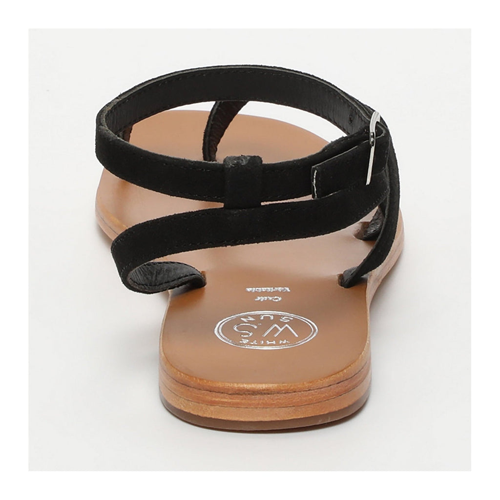 White Sun - Sandales Entre-Doigts Tinley - Noir - Femme