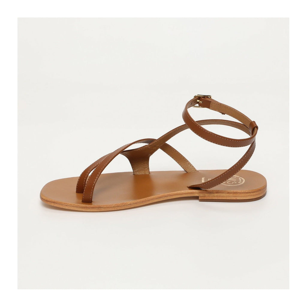 White Sun - Sandalias Tinley - Piel de cabra camel - Camel