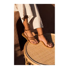 White Sun - Sandalias Tinley - Piel de cabra camel - Camel