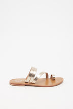 White Sun - Sandalias de dedo Viagem - Rosa oro - Mujer