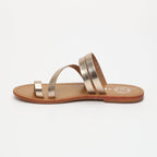 White Sun - Sandalias de dedo Viagem - Rosa oro - Mujer