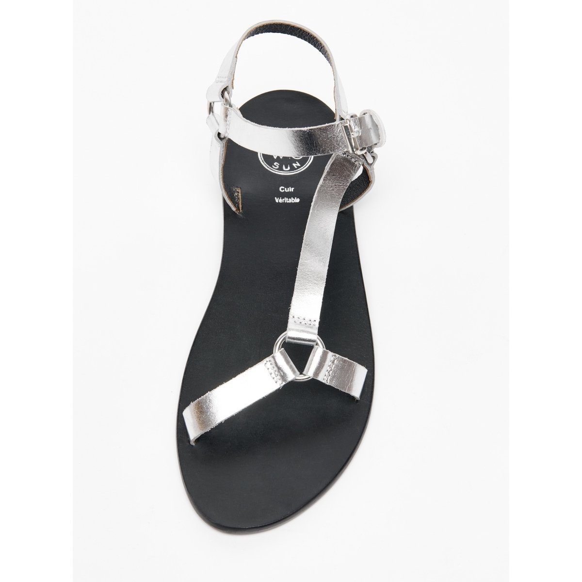 White Sun - Sandales Essentielles Adel - Argent - Femme