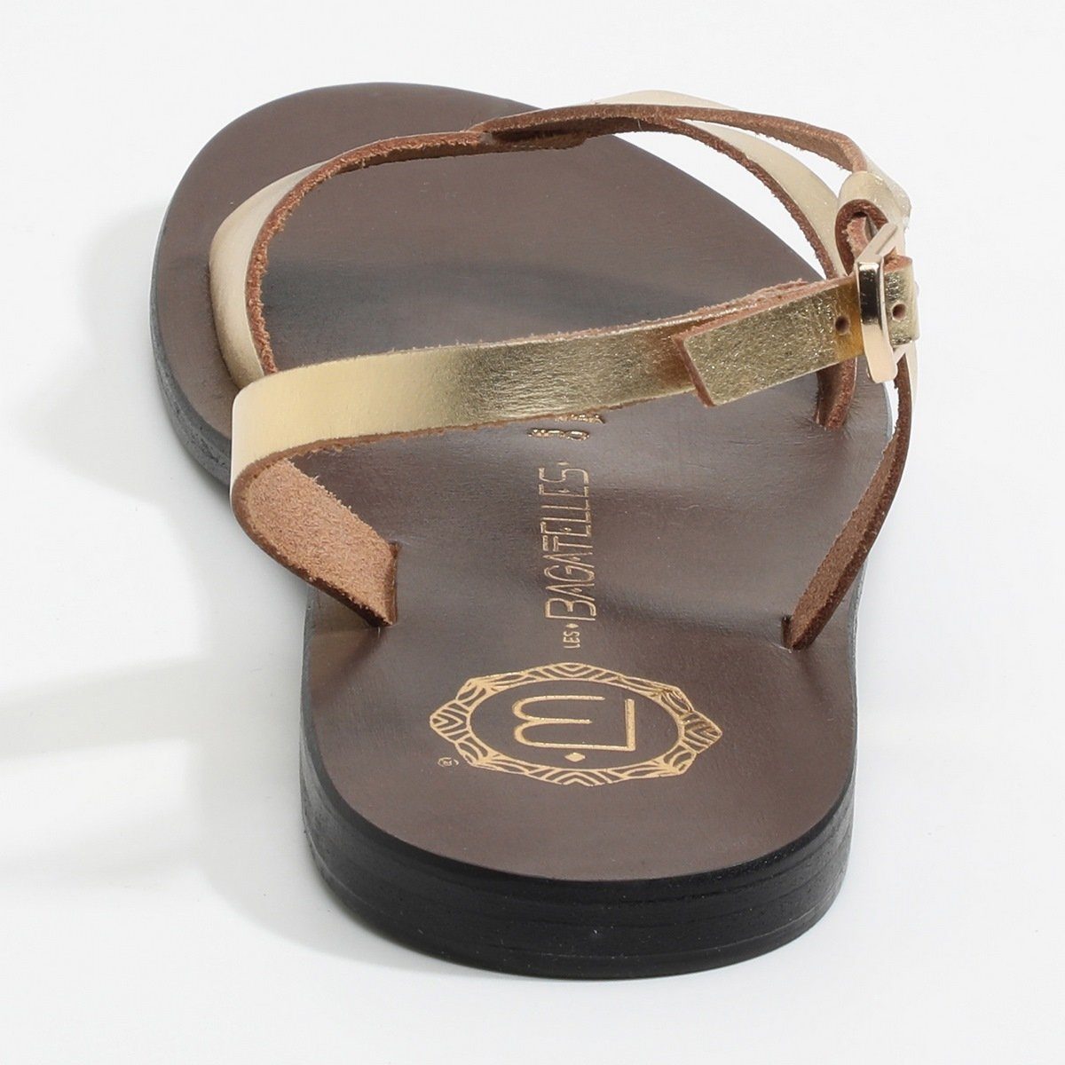 Les Bagatelles - Sandales Amadrya - Dark Gold