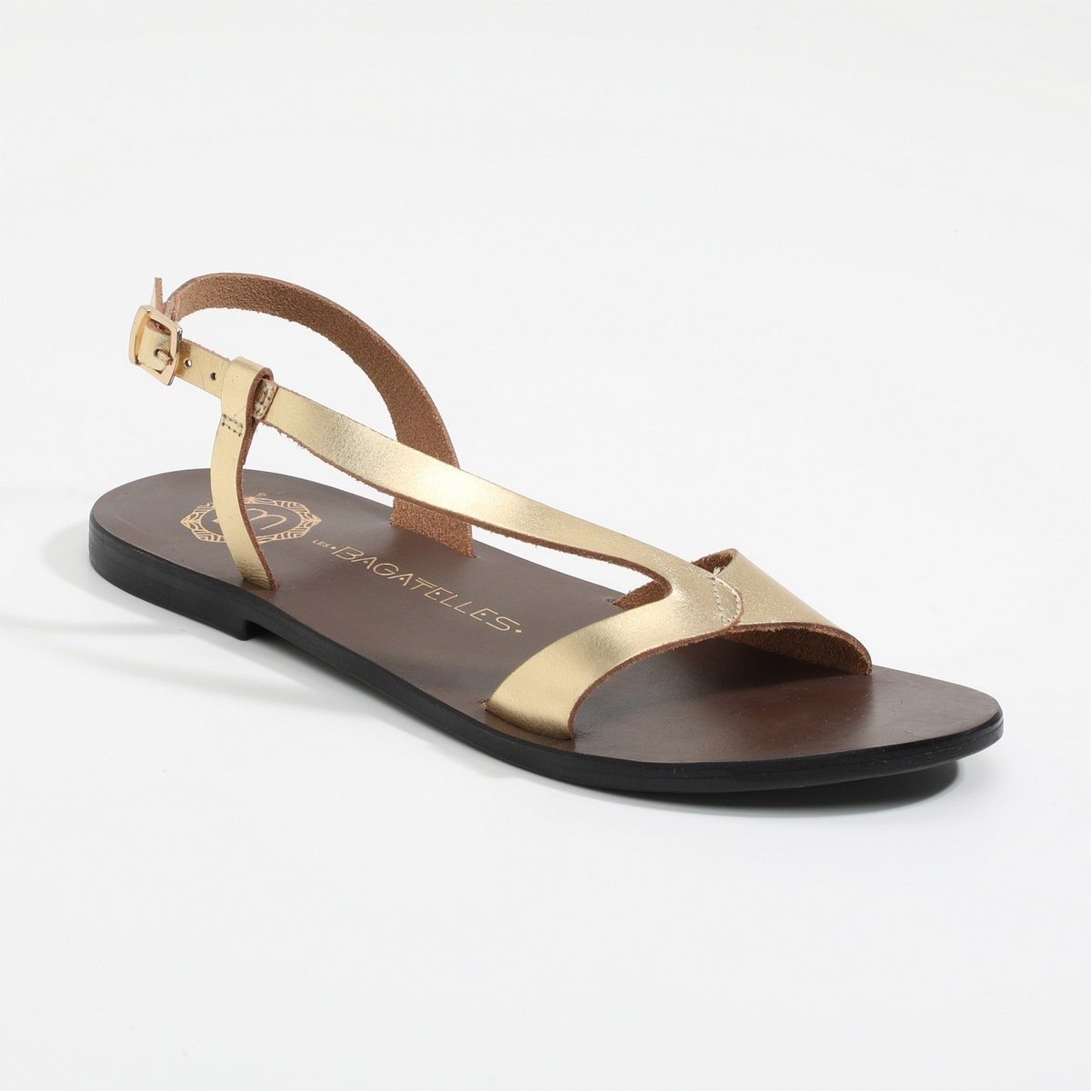 Les Bagatelles - Sandales Amadrya - Dark Gold