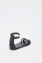 Les Bagatelles - Sandales Essentielles Bleecker - Black/Animal Print