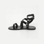 White Sun - Sandales Charel - Black Buff - Black