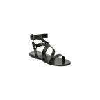 White Sun - Sandales Charel - Black Buff - Black