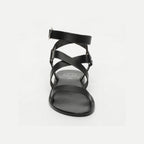 White Sun - Sandales Charel - Black Buff - Black
