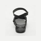 White Sun - Sandales Charel - Black Buff - Black