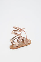 Les Bagatelles - Sandales Crescent - Pink Gold