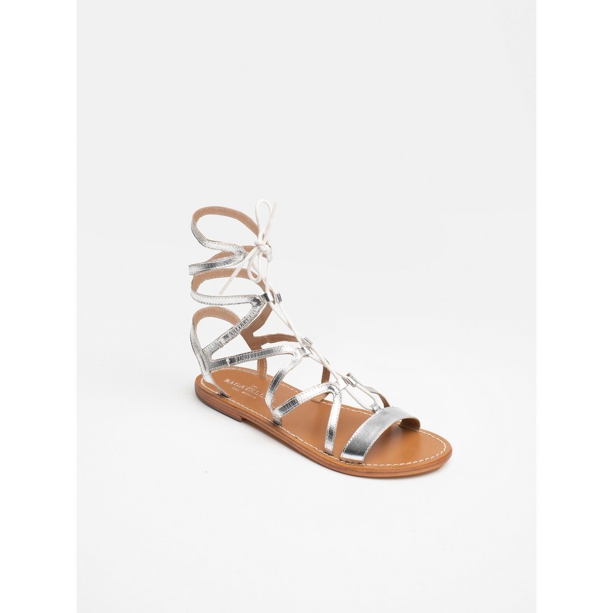 Les Bagatelles - Sandales Essentielles Crescent - Silver