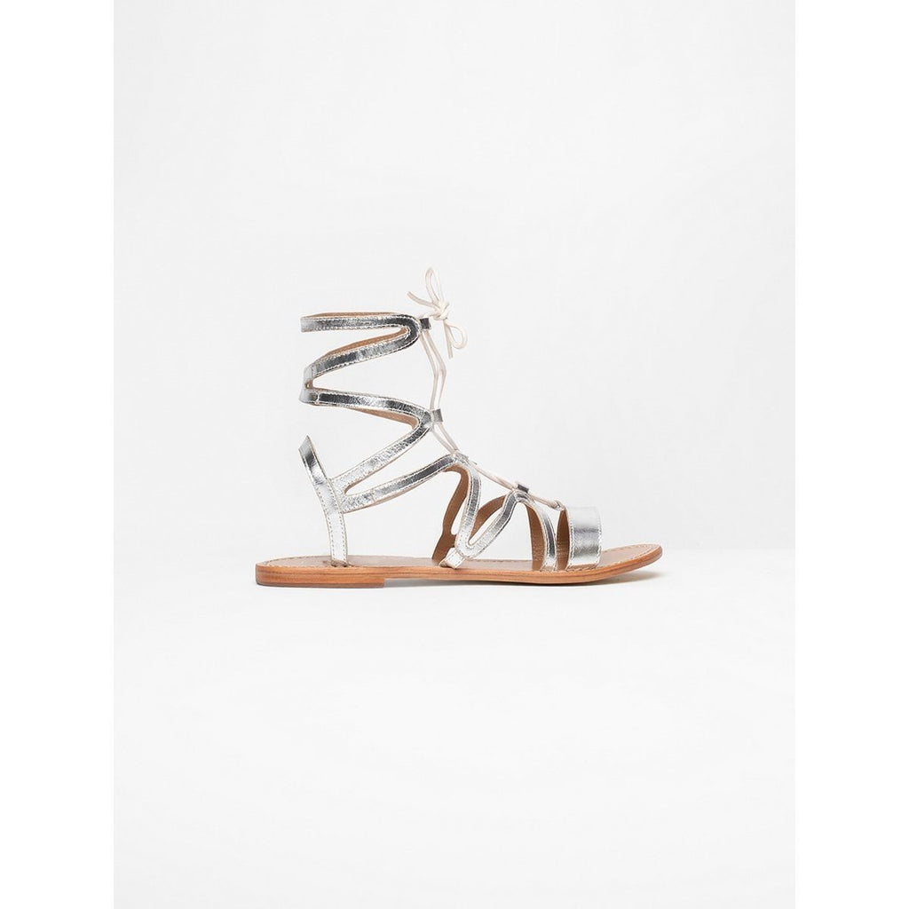 Les Bagatelles - Sandales Essentielles Crescent - Silver