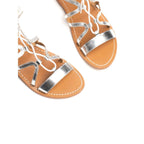 Les Bagatelles - Sandales Essentielles Crescent - Silver