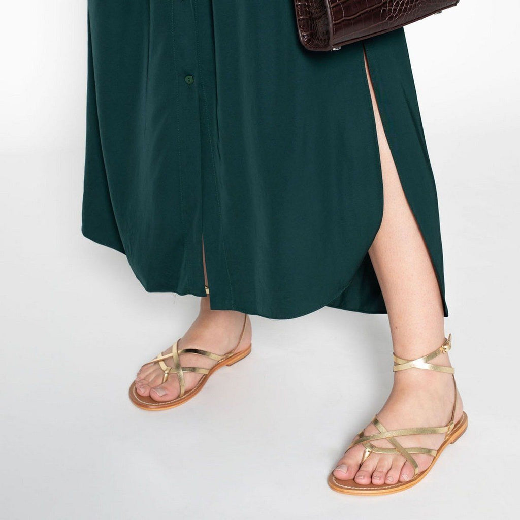 Les Bagatelles - Elanie Sandals - Dark Gold