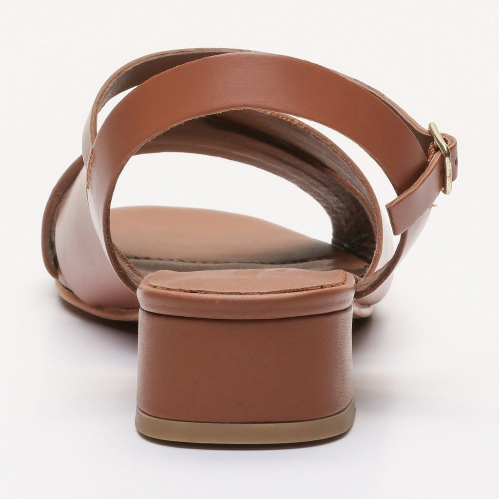 Les Bagatelles - Ethete Heeled Sandals - Camel