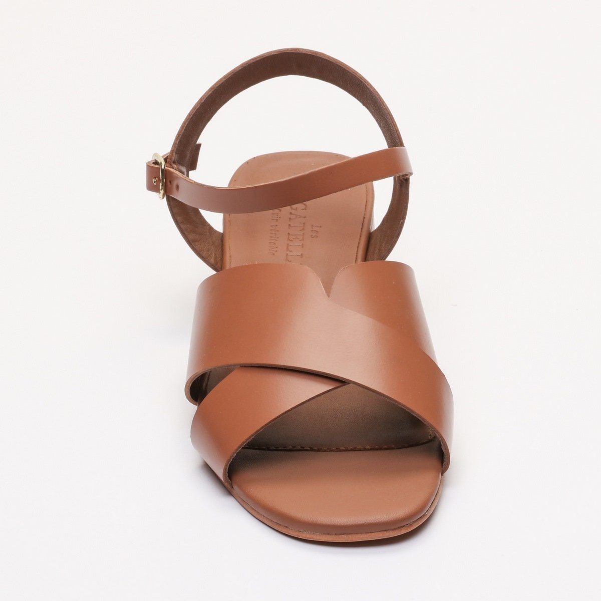 Les Bagatelles - Ethete Heeled Sandals - Camel