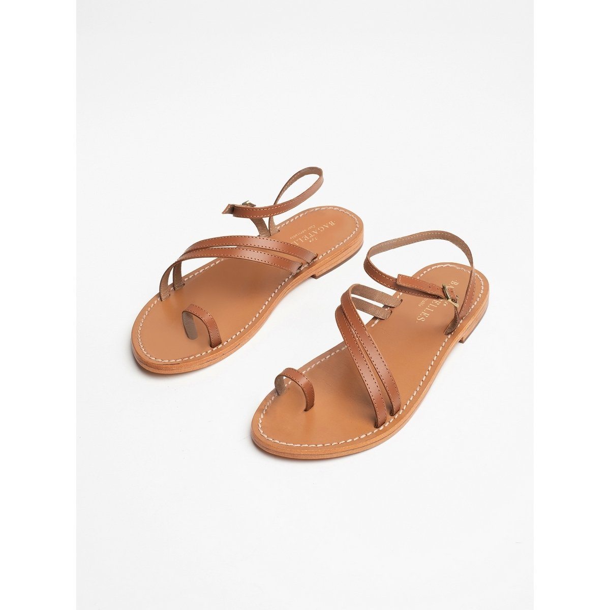Les Bagatelles - Sandales Essentielles Guayaba Camel